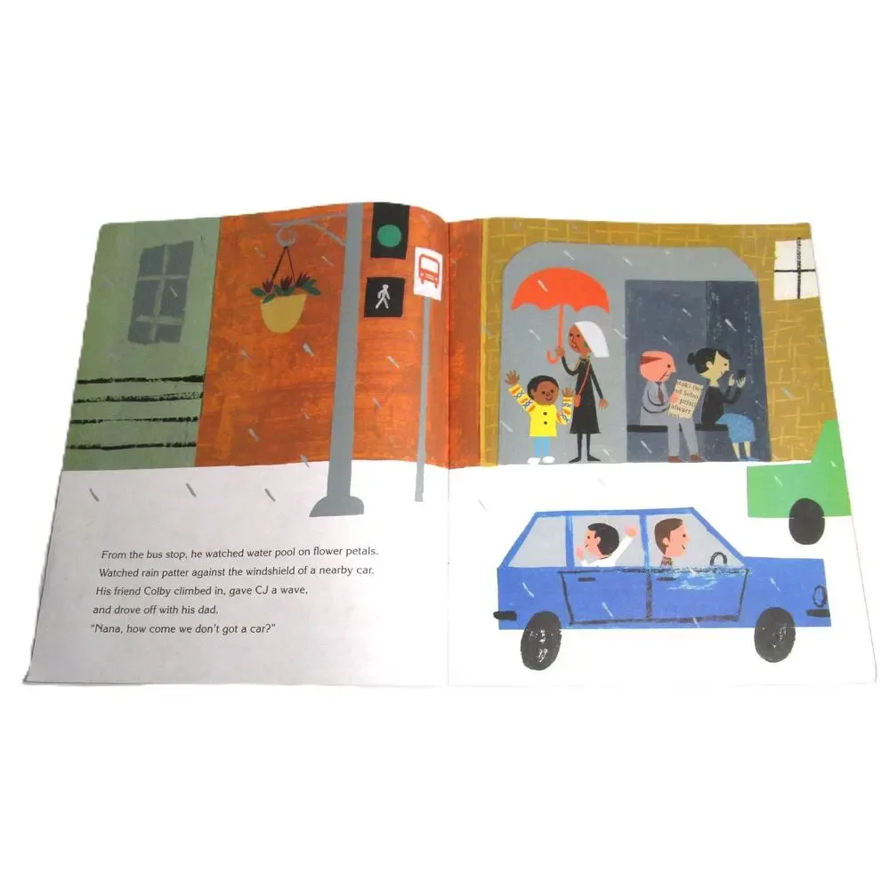 Last Stop on Market Street by Matt de la Peña 2016 Award-Winning Children's Book